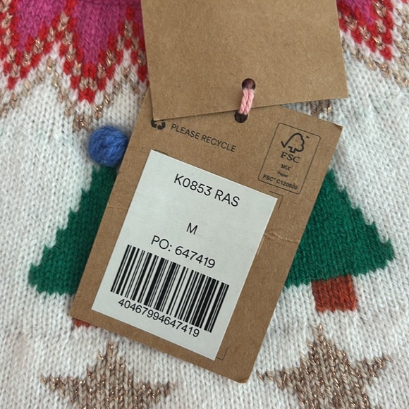 Boden Women's Edie Fair Isle Sweater NWT size M - Picture 5 of 6